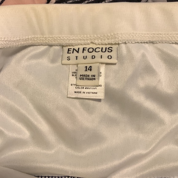 Blue/white girls dress. - Picture 3 of 3